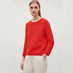 COS Cotton Chunky Knit Sweater M
